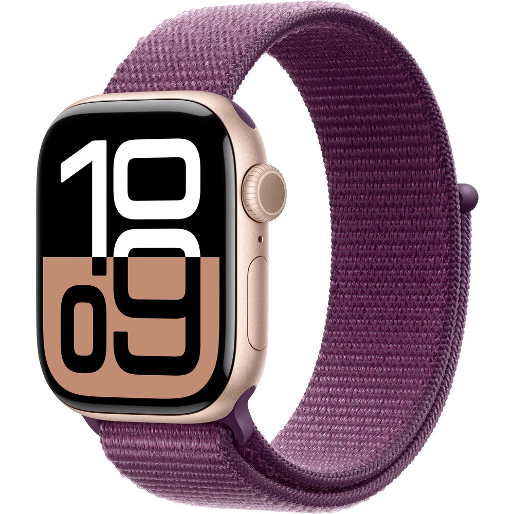 Спортивная петля Apple Watch Series 10 с GPS-навигатором из алюминия диаметром 42 мм 98490₽