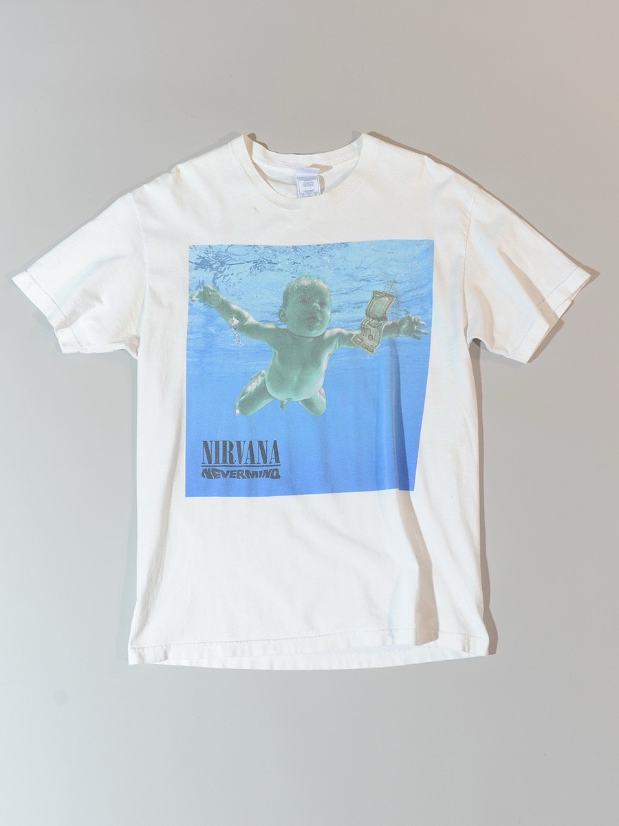 90s NIRVANA NEVERMIND Tシャツ  COBAIN VINTAGE 1991 NIRVANA KURT COBAIN NEVERMIND TOUR T-SHIRT