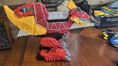 POWER RANGERS DINO CHARGE RUMBLE AND ROAR T-REX ZORD Bandai 2015 TESTED/WORKS