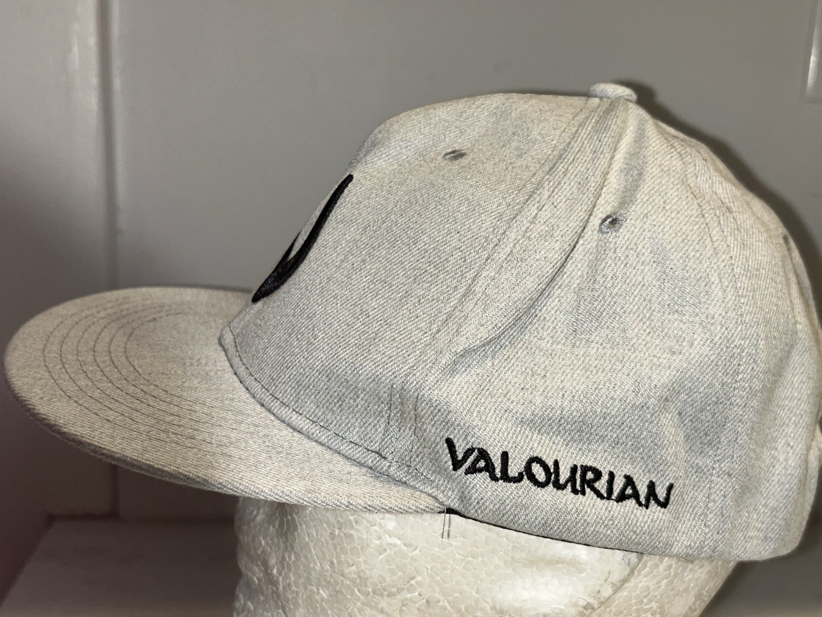 VALOURIAN HAT CAP GRAY ADJUSTABLE SNAPBACK - image 3