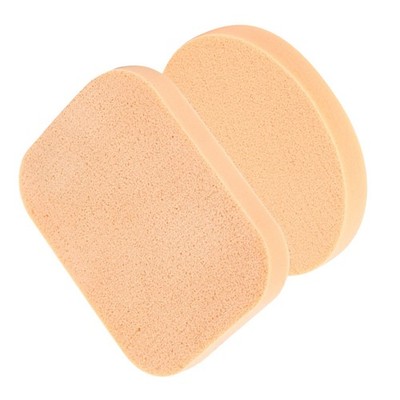 2 Pcs Puderschwämmchen Pudergrundierungsschwamm Gesichts-Make-up-Schwamm