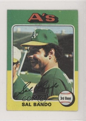 1975 Topps Mini Sal Bando #380 0e3