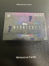 2023-24 Topps  Midnight Nba Basketball Hobby Factory Sealed Box Free Shipping