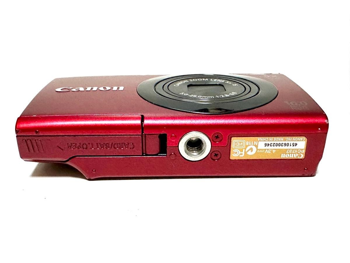 Canon PowerShot A3400 IS Red Digital Camera 16.0MP 5x Zoom HD