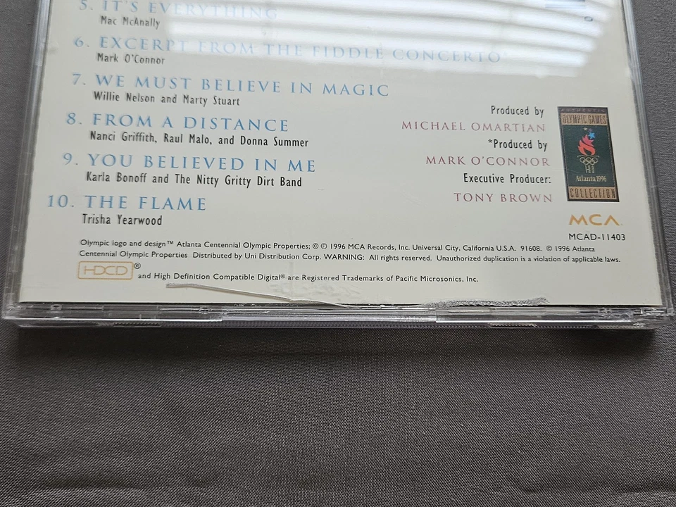 Винтажный различные исполнители CD один голос страны поп сборник MCA HDCD 1996 - Изображение 4 из 4