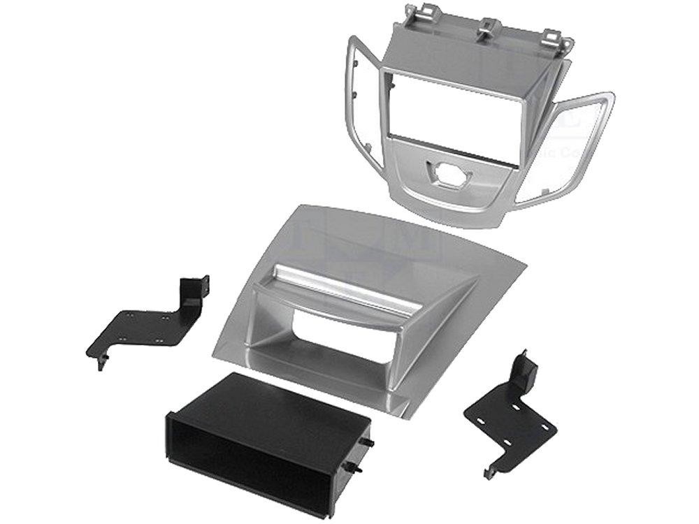 Kit facade autoradio FA277D Ford Fiesta 2009 compatible avec ecran d'origine noir
