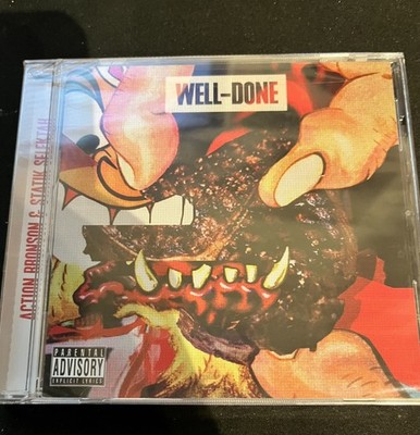ACTION BRONSON & STATIK SELEKTAH 'Well-Done' 2011 Rap/Hip-Hop CD Album Templar