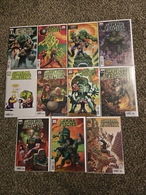 Gamma Flight #1-5 Set Marvel Comics + Variants Marvel Comics
