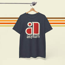 Asylum Records 70's Vintage Vinyl Label Premium Unisex T-Shirt 