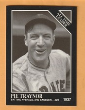 Pie Traynor Pittsburgh Pirates 1991 Conlon TSN #268 HOF Somerville Massachusetts