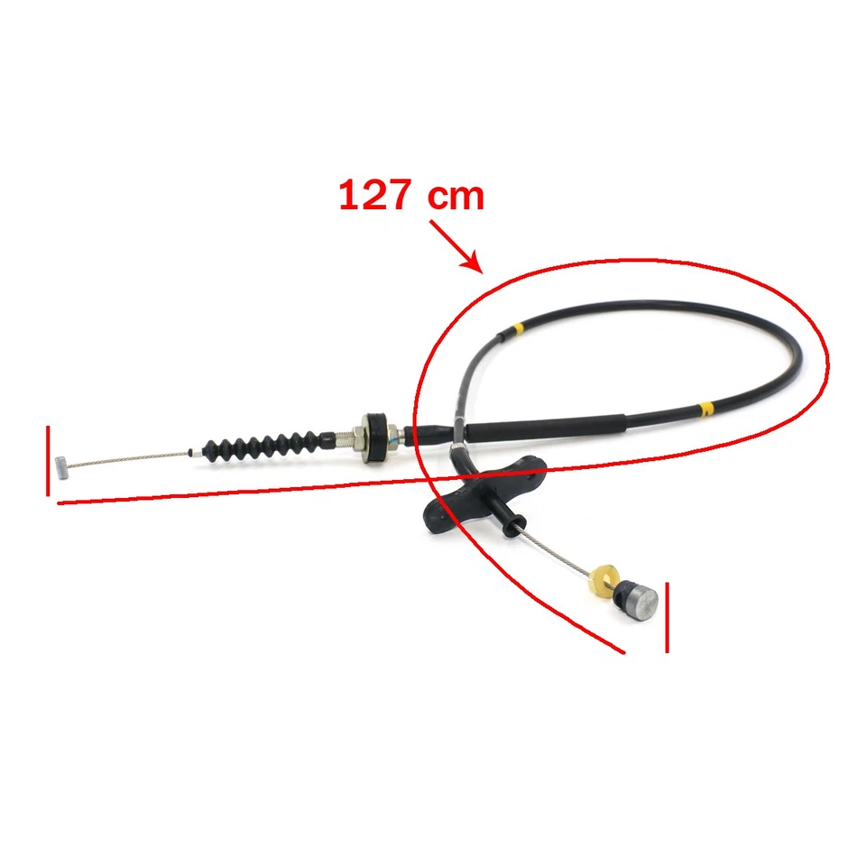 Cable de acelerador largo para Nissan Navara D22 Frontier NP300 carrocería dura Foto 4 de 4