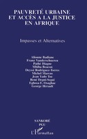 Tbd | Pauvreté Urbaine Et AccèS à La Justice En Afrique | Taschenbuch (1995)
