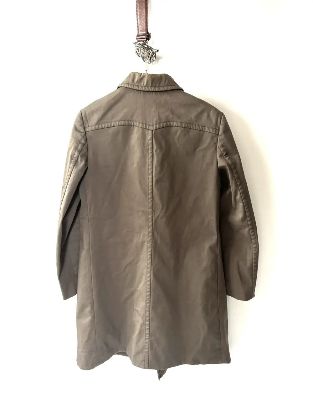 Prada Denim Trench Coat thumbnail 3