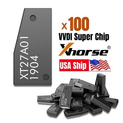 100x Xhorse VVDI Super Chip XT27A01 Transponder for VVDI2 Mini Key Tool/VVDI MAX