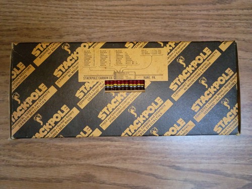 Stackpole 220 kohm 1/2 watt Carbon Film Resistors New Box/~1000 NOT ...