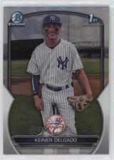 2023 Bowman Chrome Prospects Refractor 496/499 Keiner Delgado #BCP-191 0w3