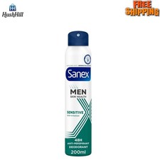 Image of **Sanex Men Sensitive Antiperspirant Deodorant Spray 200ml 48H Protection**