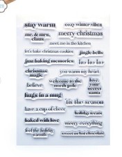 Elizabeth Crafts Holiday Treats Stamp set