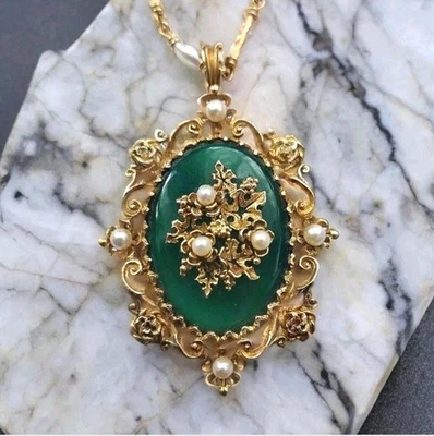 Rare 25g Estate Antique 9ct Gold Victorian Seed Pearl Necklace Ladies Gift 9k - Image 1 of 4