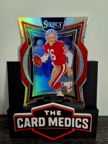 2024 Panini Select Joe Montana Silver Prizm Die Cut San Francisco 49ers #70