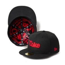 ** NEW ERA 59Fifty Cap Coca-Cola Designed by Kesuke Kawamura Black 15156555