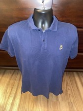 Breitling 1884 Blue Polo Shirt Size Large Short Sleeve