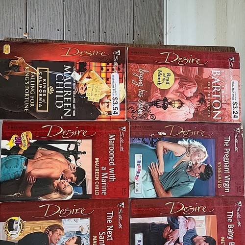 Silhouette Desire Romance Paperback Books Lot of 32 Various Authors 1998-2001 - Picture 10 of 11