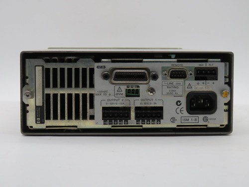 HP 66309D Dual Output Mobile Communications DC Source w/ DVM - Picture 2 of 6