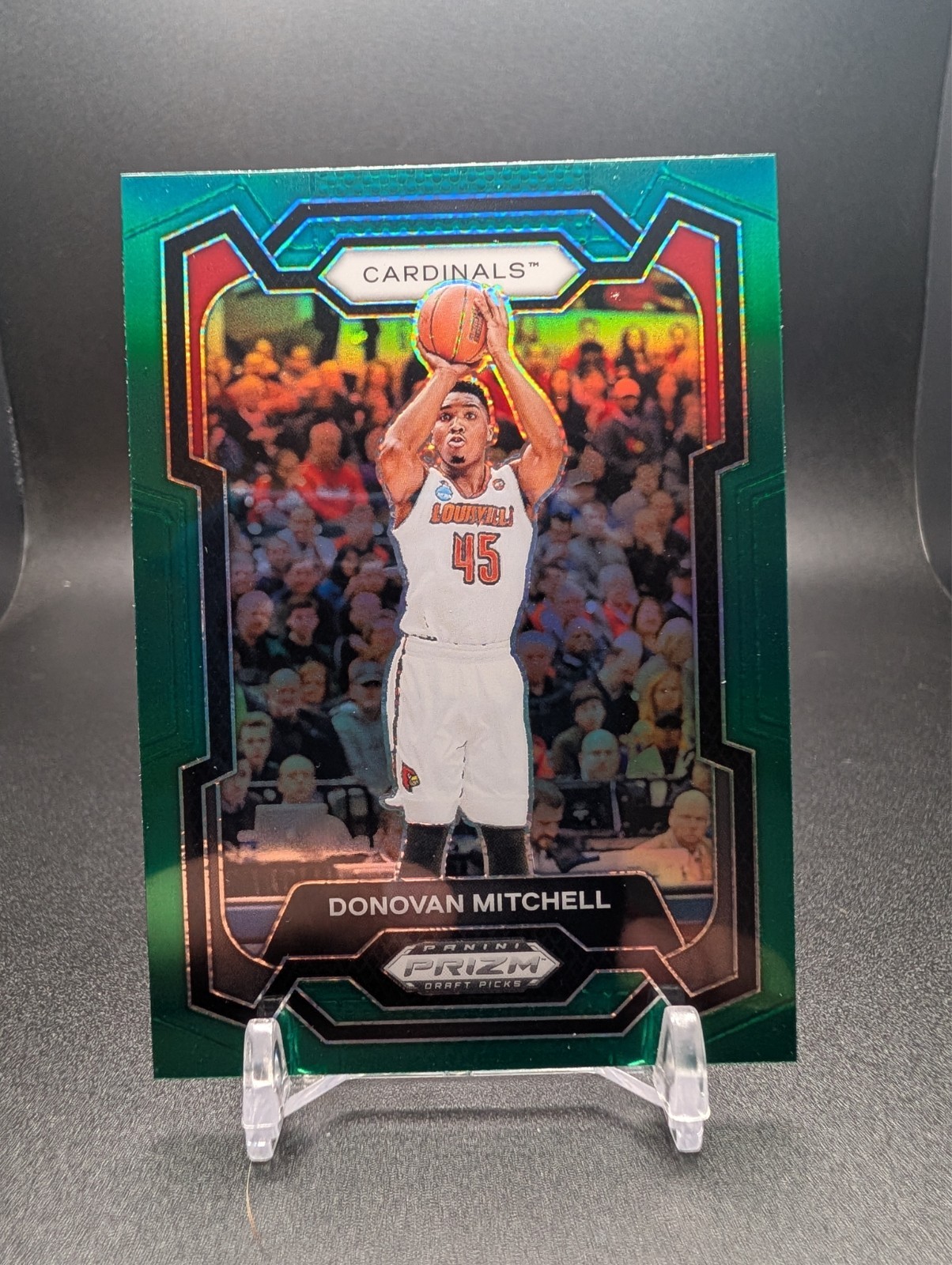 2024-25 Panini Prizm Draft Picks - Donovan Mitchell #75 Green Prizm