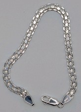 Sterling Silver 925 4.75mm Bracelet - 7.75" -  4.4 Grams