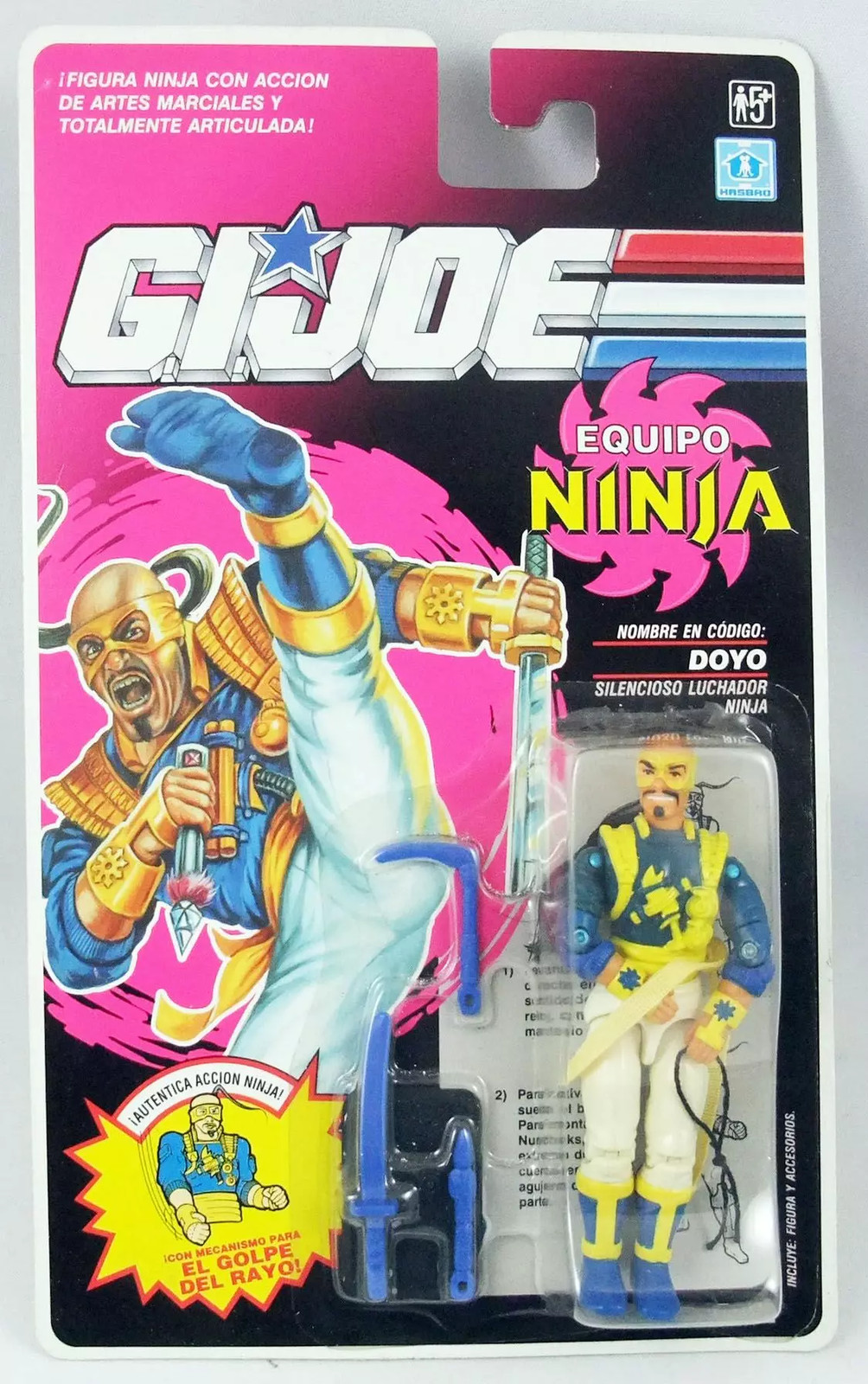 Jouet G.I. Joe Dojo Ninja Force 1992 pour retrouver les souvenirs d'enfance