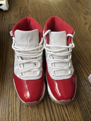 Nike Air Jordan (GS) 11 Retro ''CHERRY'' - Size 7.5 Excellent Condition w/out Box