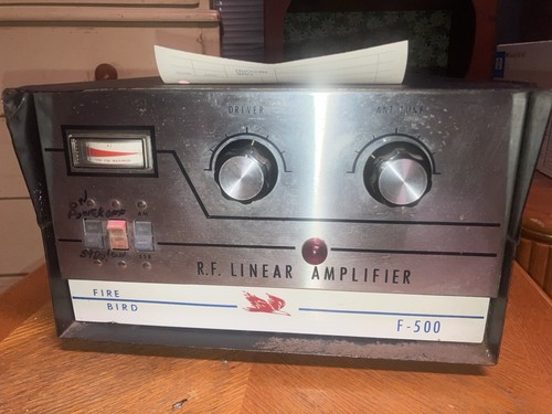 Vintage RF Linear Amplifier - Fire Bird 5-500 - Untested