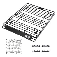 Roof Rack Basket, 64 x 50 x 4.1 in, for SUV Truck Car