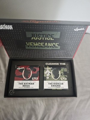Dr. Squatch Batman Box Set! Riddler's Enigma And The Batman Bricc Soaps 5 Oz! 