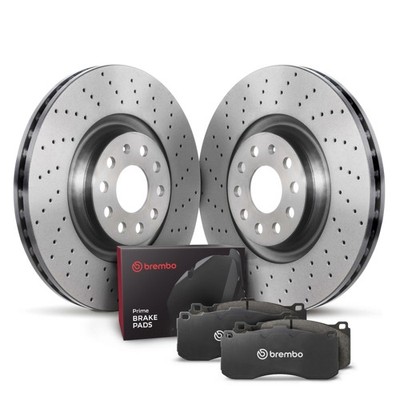 Brembo OE Rear Disc Brake Kit for BMW 5 Series 2004-2009   Fits 525i, 528i, 530i