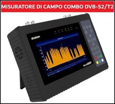 Misuratore di Campo Tv Combo DVB-T2 H265 DVB-S2 Analizzatore di Spettro Antenna
