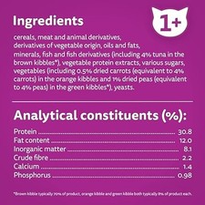 Whiskas 1+ Adult Dry Cat Food 7kg Tuna Bulk Bag 3.23 per kilo