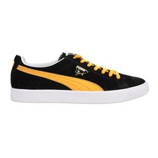 PUMA Clyde Clydezilla Mij Lace Up Mens Black, Orange Sneakers Casual Shoes 3900