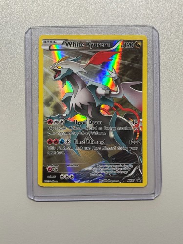 White Kyurem Full Art Pokemon XY Black Star Promos #XY81