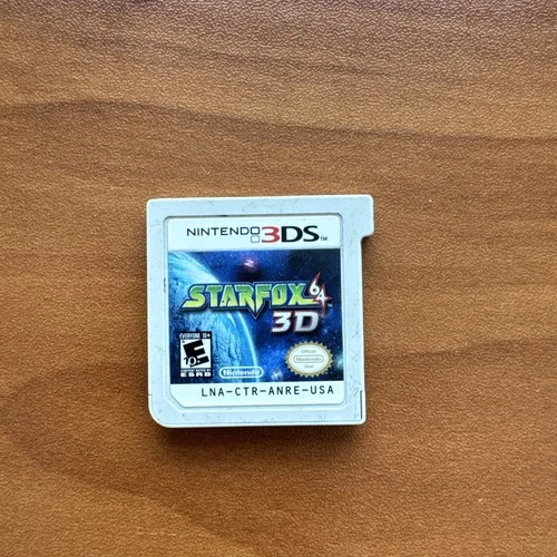 Star Fox 64 3D Nintendo 3DS, 2011 Cartridge Tested & Works Great Non Smoke Home