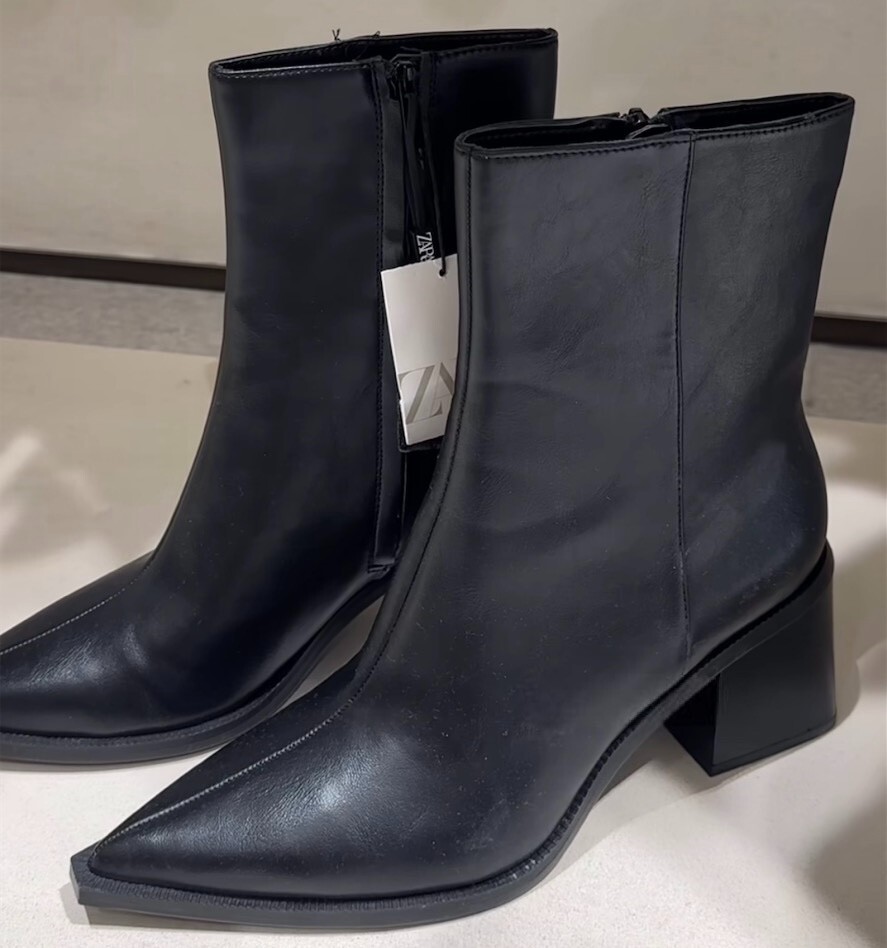 Con Tacco Stivaletti Tacco Zara Zara Stivaletti Con Tacco