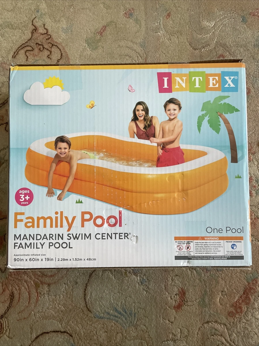 Intex mandarin swim center inflatable swimming pool 2025