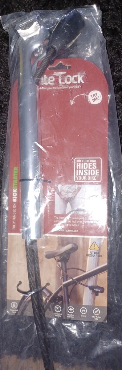 The InterLock™ The Lock that Hides Inside of Your Bike UK