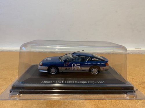 Miniature Alpine V6 Turbo Europa Cup 1986 - 1/43 Norev - Zamak Neuf