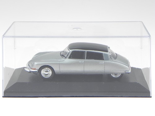 Citroen DS 21 plata coche en miniatura en vitrina acrilica 1:43 - Imagen 4 de 4