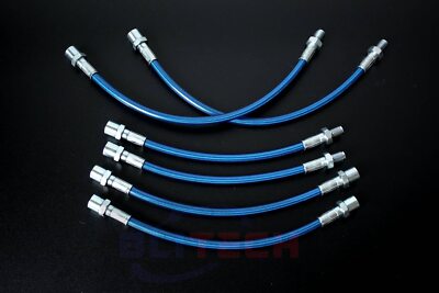 Stainless complete Brake Line Kit For 1984-1991 3 series (E30) BMW 1-6 Piece 