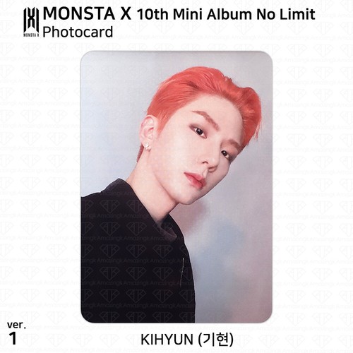 MONSTA X 10th Mini Album No Limit Official Photocard Fotokarte KPOP K-POP - Bild 21 von 92