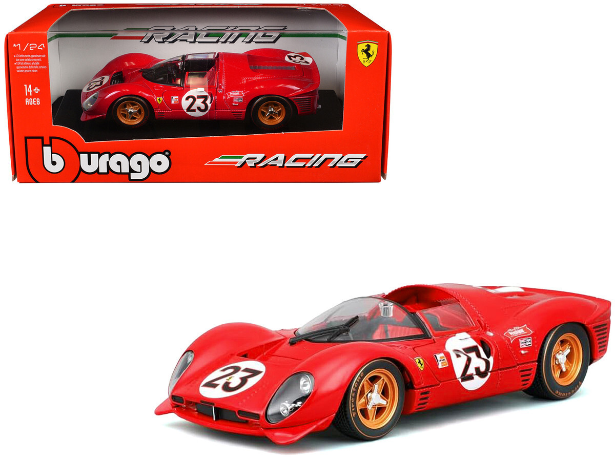 1/24 フェラーリ 330 P4 #23 デイトナ1967優勝車 ブラーゴ製 Bburago Ferrari 330 P4 #23 Winner 