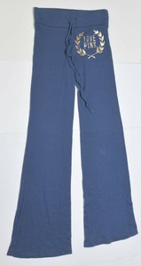 Woman-039-s-VICTORIA-039-S-SECRET-PINK-Blue-Sweat-Pants-Bottoms-Junior-Size-Extra-Small